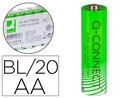 [KF10848] PILA Q-CONNECT ALCALINA AA PAQUETE CON 20 UNIDADES
