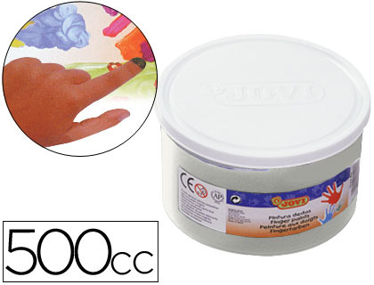 PINTURA A DEDOS JOVI 500 CC BLANCO