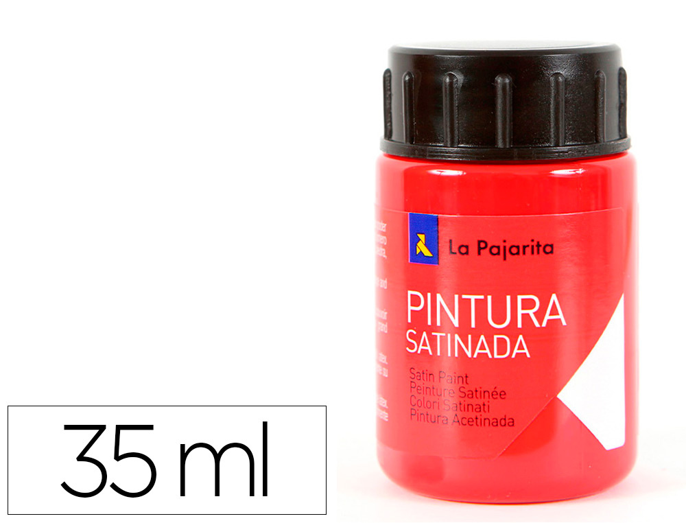 PINTURA LATEX LA PAJARITA BERMELLON 35 ML