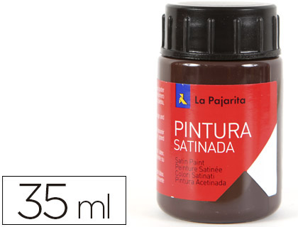 PINTURA LATEX LA PAJARITA MARRON 35 ML