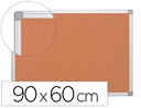[KF03561] PIZARRA CORCHO Q-CONNECT MARCO DE ALUMINIO 90X60 CM