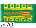 [70-10] PLASTILINA JOVI 70 VERDE CLARO UNIDAD TAMAÑO PEQUEÑO