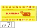 [71-02] PLASTILINA JOVI 71 AMARILLO CLARO UNIDAD TAMAÑO MEDIANO