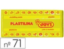 [71-03] PLASTILINA JOVI 71 AMARILLO OSCURO UNIDAD TAMAÑO MEDIANO