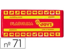 [71-05] PLASTILINA JOVI 71 ROJO UNIDAD TAMAÑO MEDIANO
