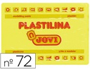 [72-02] PLASTILINA JOVI 72 AMARILLO CLARO UNIDAD TAMAÑO GRANDE