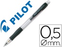 [N185N] PORTAMINAS PILOT SUPER GRIP NEGRO 0,5 MM SUJECION DE CAUCHO