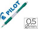 [N185V] PORTAMINAS PILOT SUPER GRIP VERDE 0,5 MM SUJECION DE CAUCHO