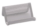 [KF04729] PORTATARJETAS Q-CONNECT METALICO PLATA 11X7,5X5 CM