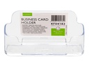 [KF04182] PORTATARJETAS DE VISITA Q-CONNECT METACRILATO CRISTAL