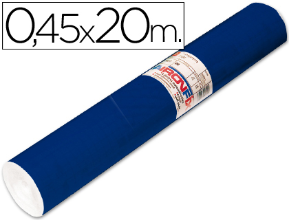 ROLLO ADHESIVO AIRONFIX UNICOLOR AZUL MATE OSCURO 67150 ROLLO DE 20 MT