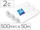 [J626011] ROLLO PAPEL PARA CAMILLAS AMOOS 2 CAPAS 67 SERVICIOS 500 MM X 50 M