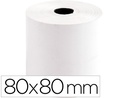 [2365 KF02099] ROLLO SUMADORA TERMICO Q-CONNECT 80 MM ANCHO X 80 MM DIAMETRO SIN BISFENOL A