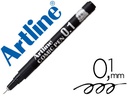 [EK-281 NE] ROTULADOR ARTLINE CALIBRADO MICROMETRICO NEGRO COMIC PEN EK-281 PUNTA POLIACETAL 0,1 MM RESISTENTE AL AGUA
