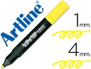 [EK-660 AM] ROTULADOR ARTLINE FLUORESCENTE EK-660 AMARILLO PUNTA BISELADA