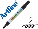 [EPG-4-NEG] ROTULADOR ARTLINE GLASS MARKER ESPECIAL CRISTAL BORRABLE EN SECO O HUMEDO COLOR NEGRO