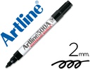 [EK-500 N] ROTULADOR ARTLINE PIZARRA EK-500 NEGRO PUNTA REDONDA 2 MM RECARGABLE