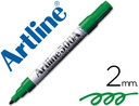 [EK-500 V] ROTULADOR ARTLINE PIZARRA EK-500 VERDE PUNTA REDONDA 2 MM RECARGABLE