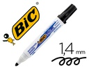 [904937] ROTULADOR BIC VELLEDA PARA PIZARRA NEGRO PUNTA REDONDA 1,3 MM