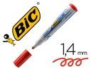 [904939] ROTULADOR BIC VELLEDA PARA PIZARRA ROJO PUNTA REDONDA 1,3 MM