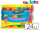 [42758] ROTULADOR CARIOCA BIRELLO DOBLE PUNTA CAJA DE 24 UNIDADES COLORES SURTIDOS