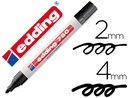 [750-1] ROTULADOR EDDING PUNTA FIBRA 750 NEGRO PUNTA REDONDA 2-4 MM