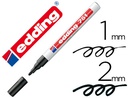 [751-01] ROTULADOR EDDING PUNTA FIBRA 751 NEGRO PUNTA REDONDA 1-2 MM