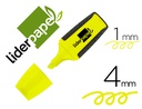 [RT01] ROTULADOR LIDERPAPEL MINI FLUORESCENTE AMARILLO