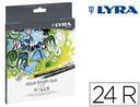 [L6521240] ROTULADOR LYRA AQUA BRUSH DUO CAJA DE 24 COLORES