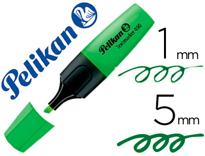 ROTULADOR PELIKAN FLUORESCENTE TEXTMARKER 490 VERDE