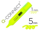 [KF01111] ROTULADOR Q-CONNECT FLUORESCENTE AMARILLO PUNTA BISELADA