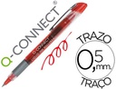 [KF50141] ROTULADOR Q-CONNECT ROLLER BALL ROJO 0,5 MM