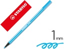 [68/57] ROTULADOR STABILO ACUARELABLE PEN 68 AZUL CELESTE PUNTA GRUESA 1MM