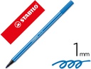 [68/32] ROTULADOR STABILO ACUARELABLE PEN 68 AZUL MARINO PUNTA GRUESA 1MM
