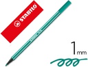 [68/36] ROTULADOR STABILO ACUARELABLE PEN 68 VERDE ESMERALDA PUNTA GRUESA 1MM