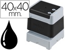 [PR4040B6P] SELLO AUTOMATICO BROTHER 40 MM X 40 MM NEGRO