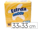 [T622901 (T622022)] SERVILLETA CELULOSA AMOOS 33X33 CM 2 CAPAS PAQUETE DE 90 UNIDADES