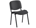 [965/4] SILLA ROCADA CONFIDENTE ESTRUCTURA METALICA TAPIZADA EN TELA IGNIFUGA NEGRA 57X81X48 CM
