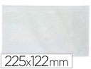[KF21727] SOBRE AUTOADHESIVO Q-CONNECT PORTADOCUMENTOS 225X122 MM VENTANA TRANSPARENTE PAQUETE DE 100 UNIDADES