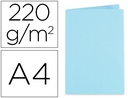 [410006E] SUBCARPETA CARTULINA EXACOMPTA DIN A4 AZUL CLARO 220 GR