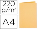 [410002E] SUBCARPETA CARTULINA EXACOMPTA DIN A4 CREMA 220 GR