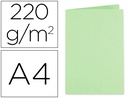 [410004E] SUBCARPETA CARTULINA EXACOMPTA DIN A4 VERDE 220 GR