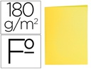 [SC02] SUBCARPETA LIDERPAPEL FOLIO AMARILLO INTENSO 180G/M2
