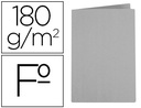 [SC25] SUBCARPETA LIDERPAPEL FOLIO GRIS 180G/M2