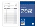 [T250] TALONARIO LIDERPAPEL CAMARERO BOLSILLO ORIGINAL Y COPIA T250