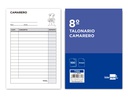 [T102] TALONARIO LIDERPAPEL CAMARERO OCTAVO SIN IVA 102