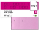 [TL05] TALONARIO LIDERPAPEL MOSTRADOR 60X145 MM TL05 ROSA CON MATRIZ