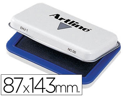 TAMPON ARTLINE Nº2 AZUL 87X143 MM