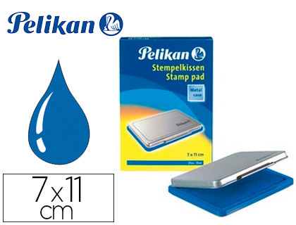TAMPON PELIKAN N 2 AZUL 70X110 MM