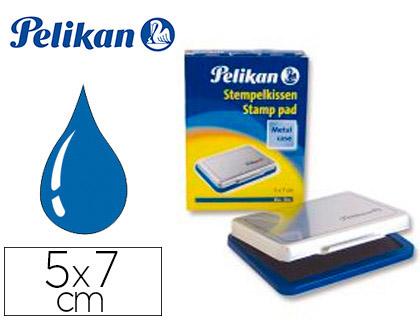 TAMPON PELIKAN N 3 AZUL 50X70 MM